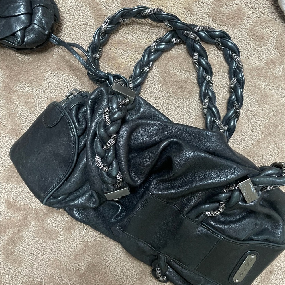Botkier leather rose hobo